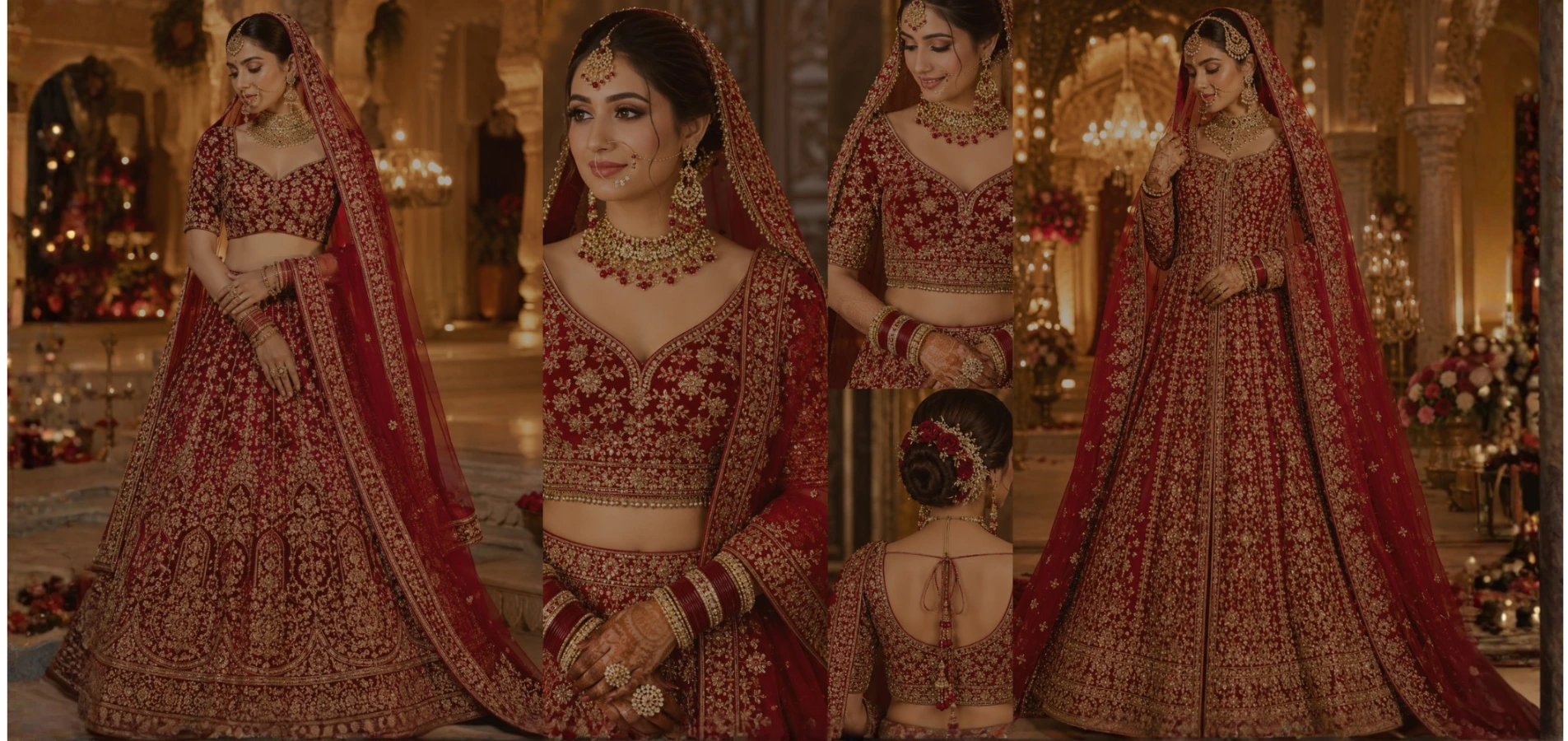 bridal lehanga blouse