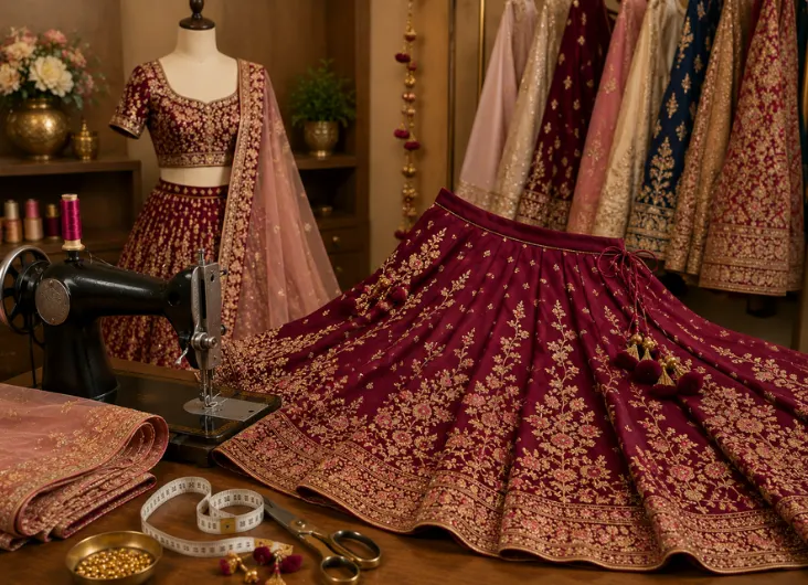 Lehenga Tailor​ Near Me